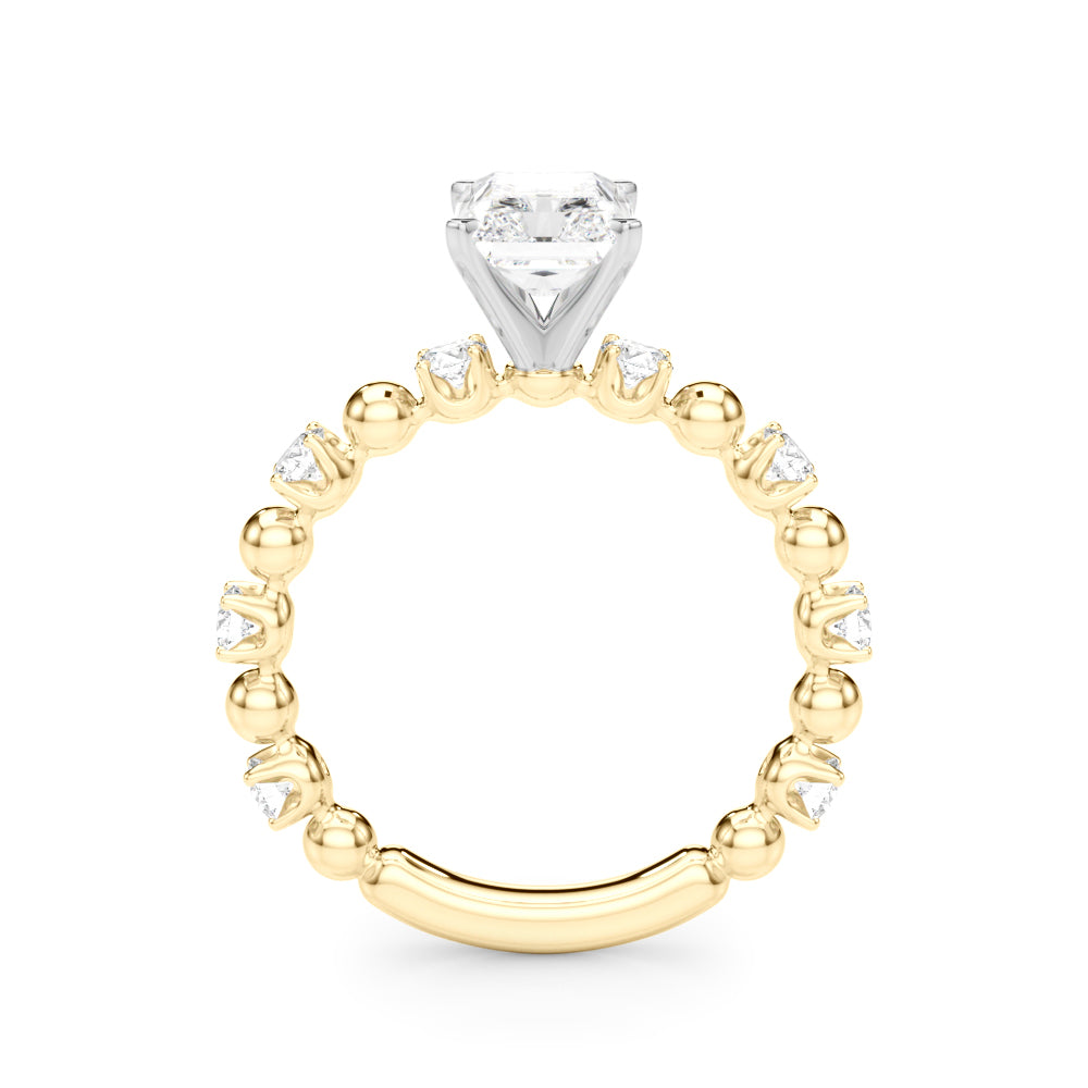 Radiant 2.00 Carat Lab Diamond Engagement Ring in 14K Gold — IGI Certified