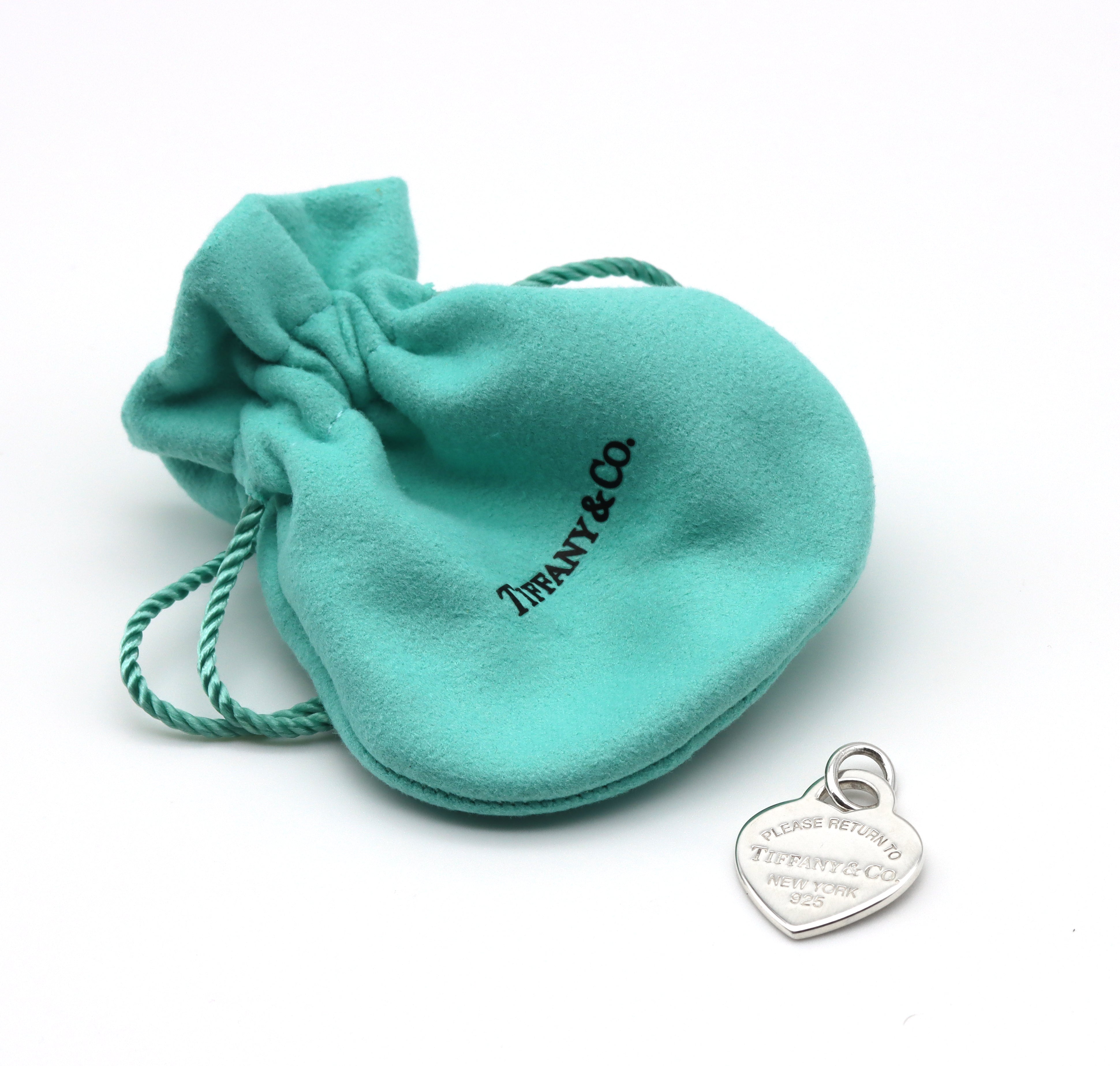 Tiffany & Co. Return To Tiffany Heart Tag Pendant In Sterling Silver