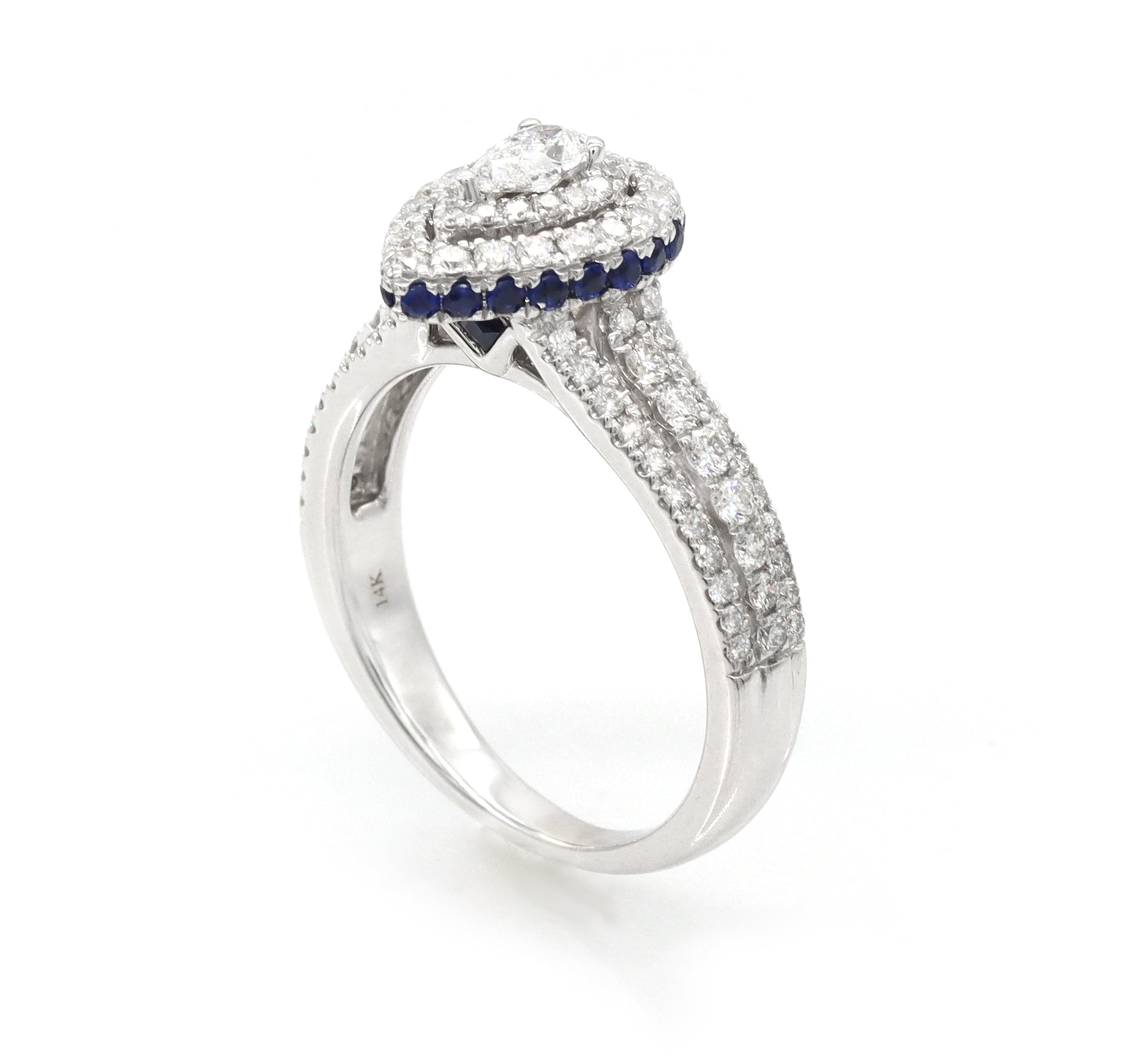 Vera Wang Love Collection 1 CT. T.W. Pear-Shaped Diamond