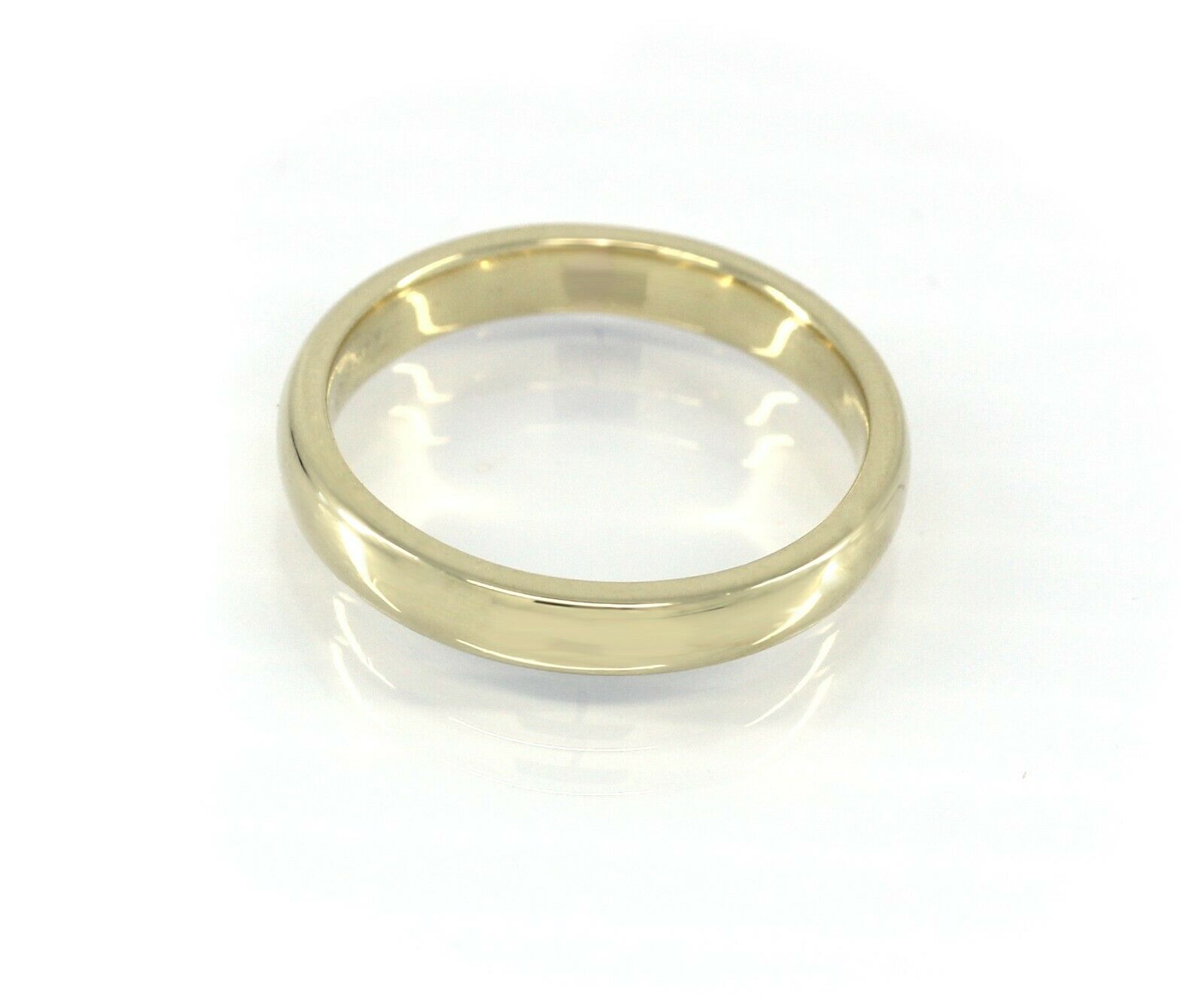 Tiffany & Co.18K Yellow Gold 4mm Lucida Wedding Band Size 11 - simonbjewels.co