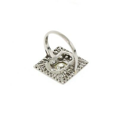 Art Deco European Cut 5.20 CT. Diamond Ring Vintage Antique designer Solitaire - simonbjewels.co