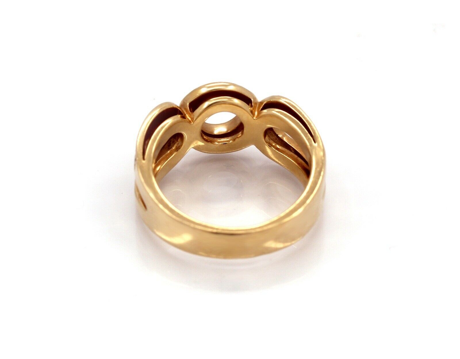 Di Modolo 18K Yellow Gold Diamond Ring .35CT. Made In Italy - simonbjewels.co