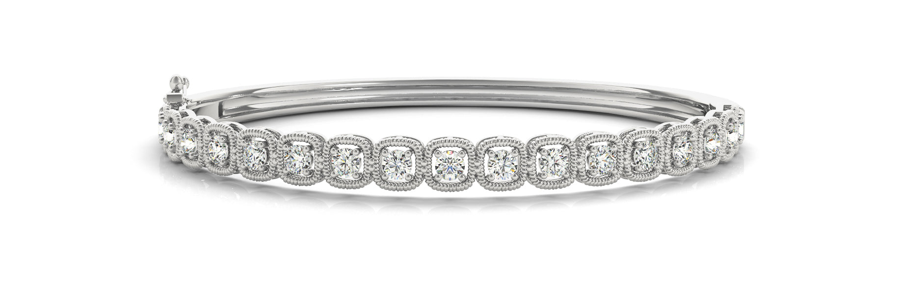 Louis Vuitton White Gold And 5.00ct Diamond Tennis Bracelet