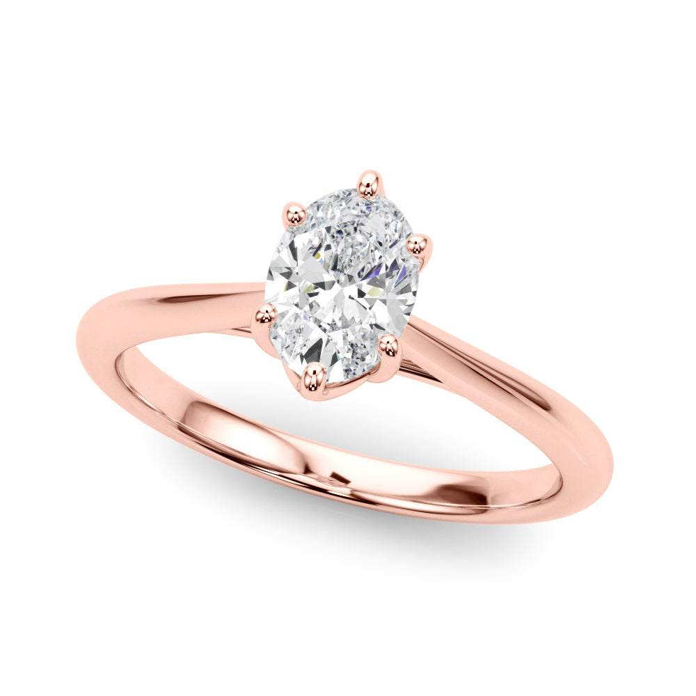 1.00ct Marquise cut 6-Prong Solitaire Trellis Diamond Engagement Ring Setting In 14k Gold - simonbjewels.co