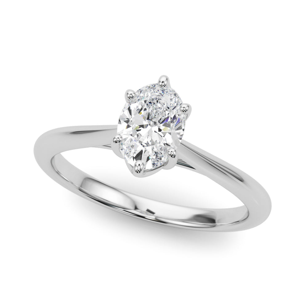 1.00ct Marquise cut 6-Prong Solitaire Trellis Diamond Engagement Ring Setting In 14k Gold - simonbjewels.co