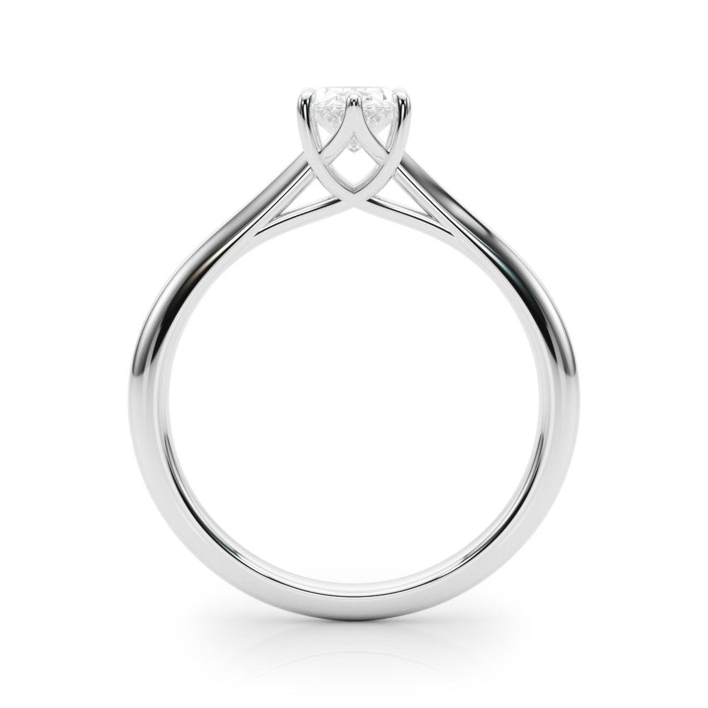 1.00ct Marquise cut 6-Prong Solitaire Trellis Diamond Engagement Ring Setting In 14k Gold - simonbjewels.co