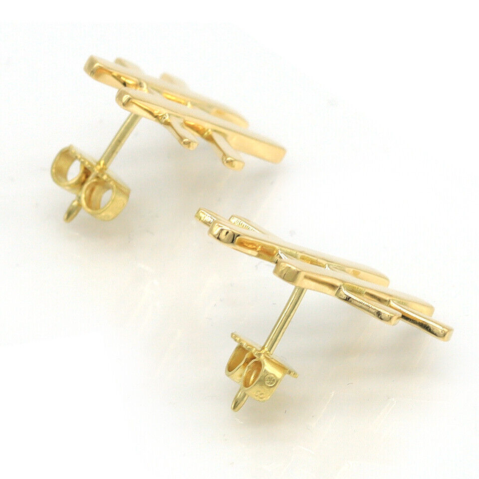 Tiffany & Co Hashtag Earrings Paloma Picasso 18k Yellow Gold - simonbjewels.co