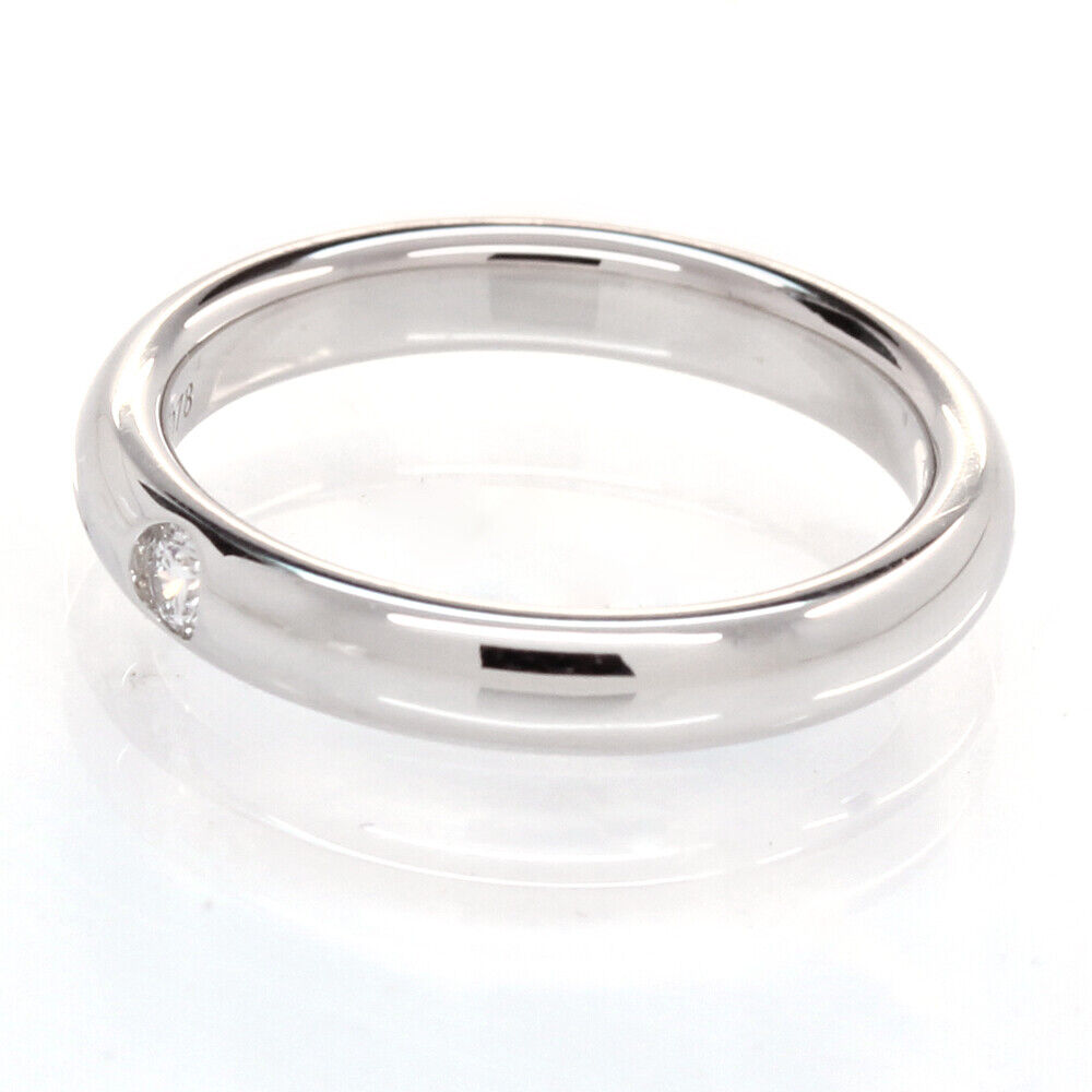Harry Winston Round Cut Diamond Platinum Band - simonbjewels.co