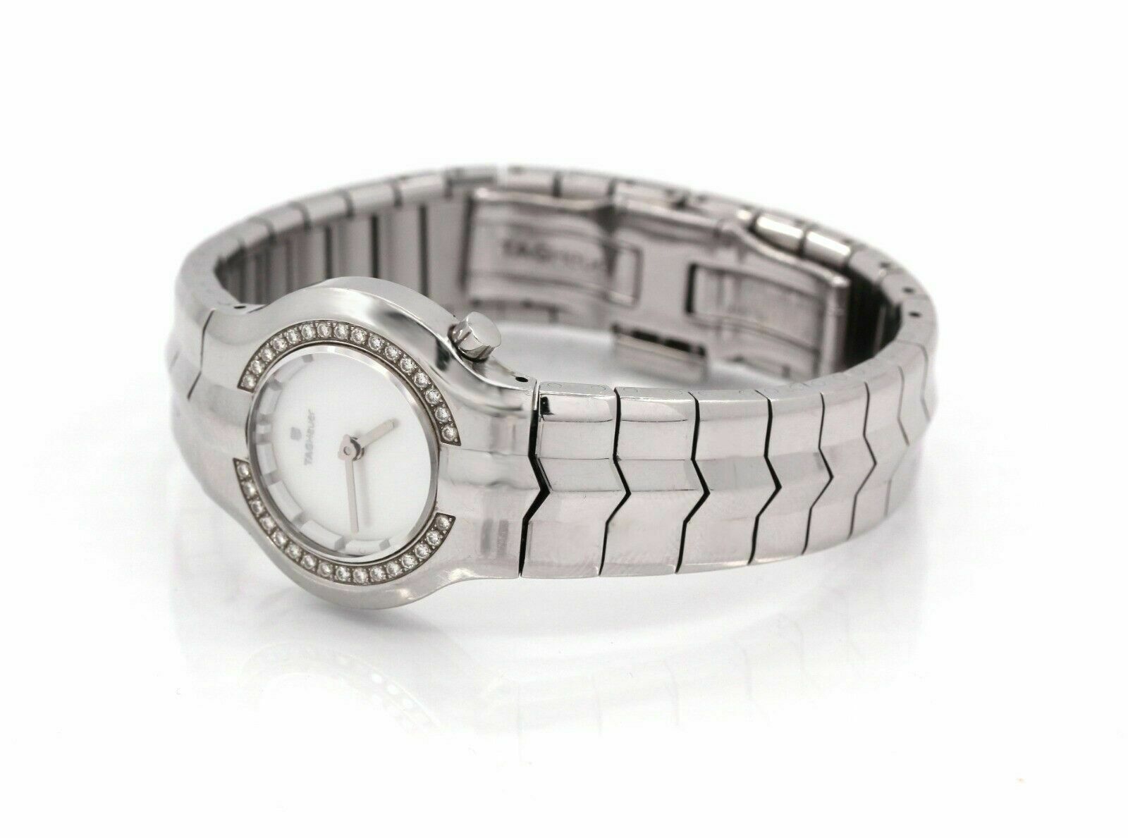 Tag Heuer Alter Ego Ladies Watch Stainless Steel with Diamonds WP1416 - simonbjewels.co