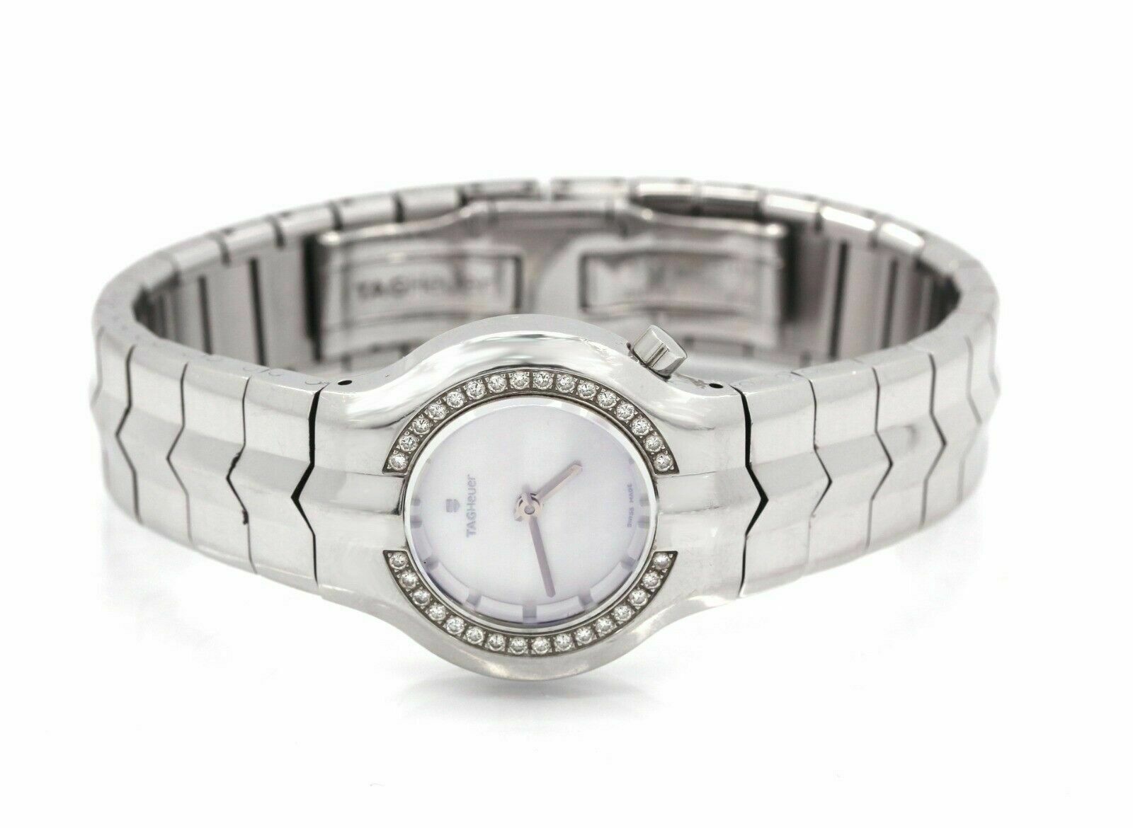 Tag Heuer Alter Ego Ladies Watch Stainless Steel with Diamonds WP1416 - simonbjewels.co