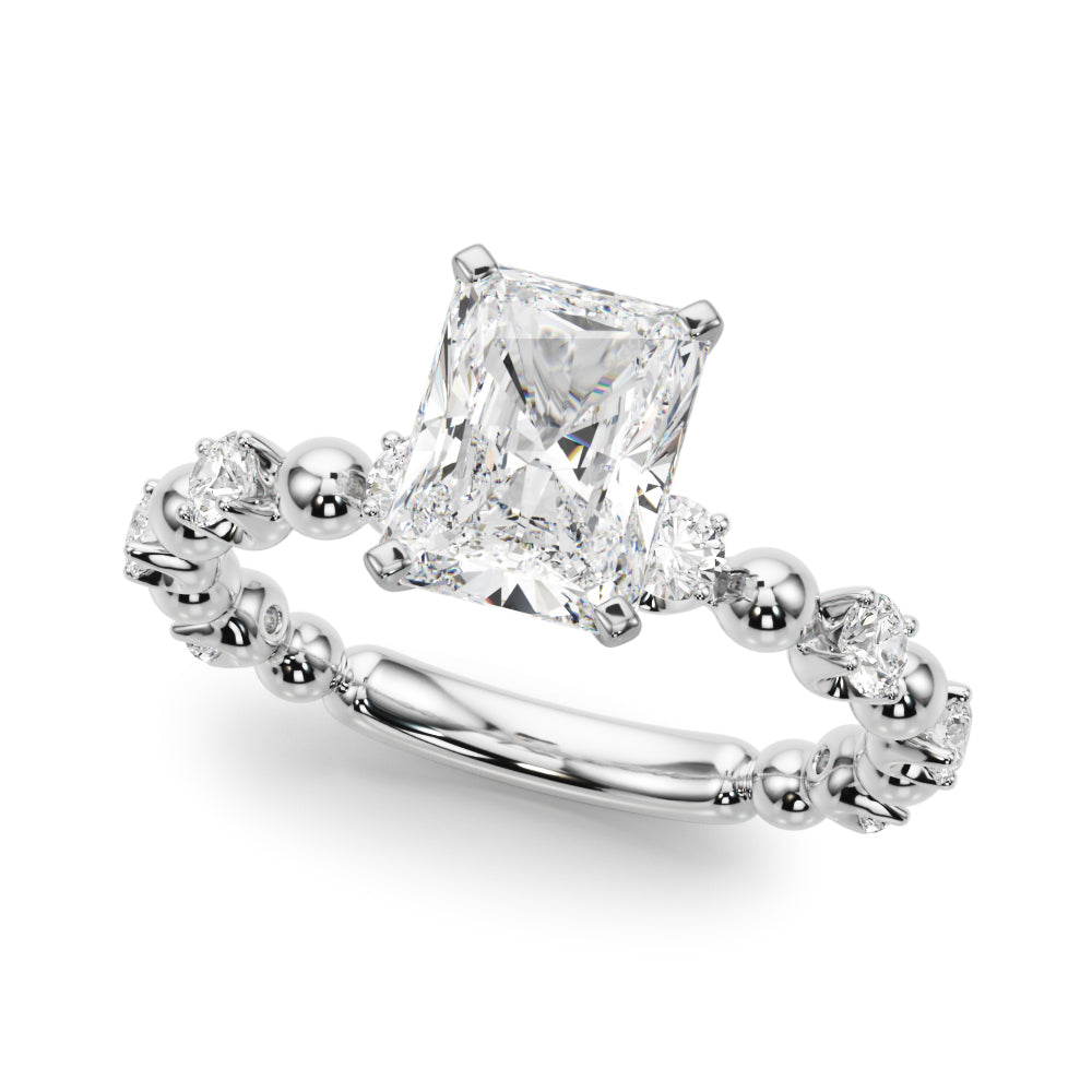 Radiant 2.00 Carat Lab Diamond Engagement Ring in 14K Gold — IGI Certified