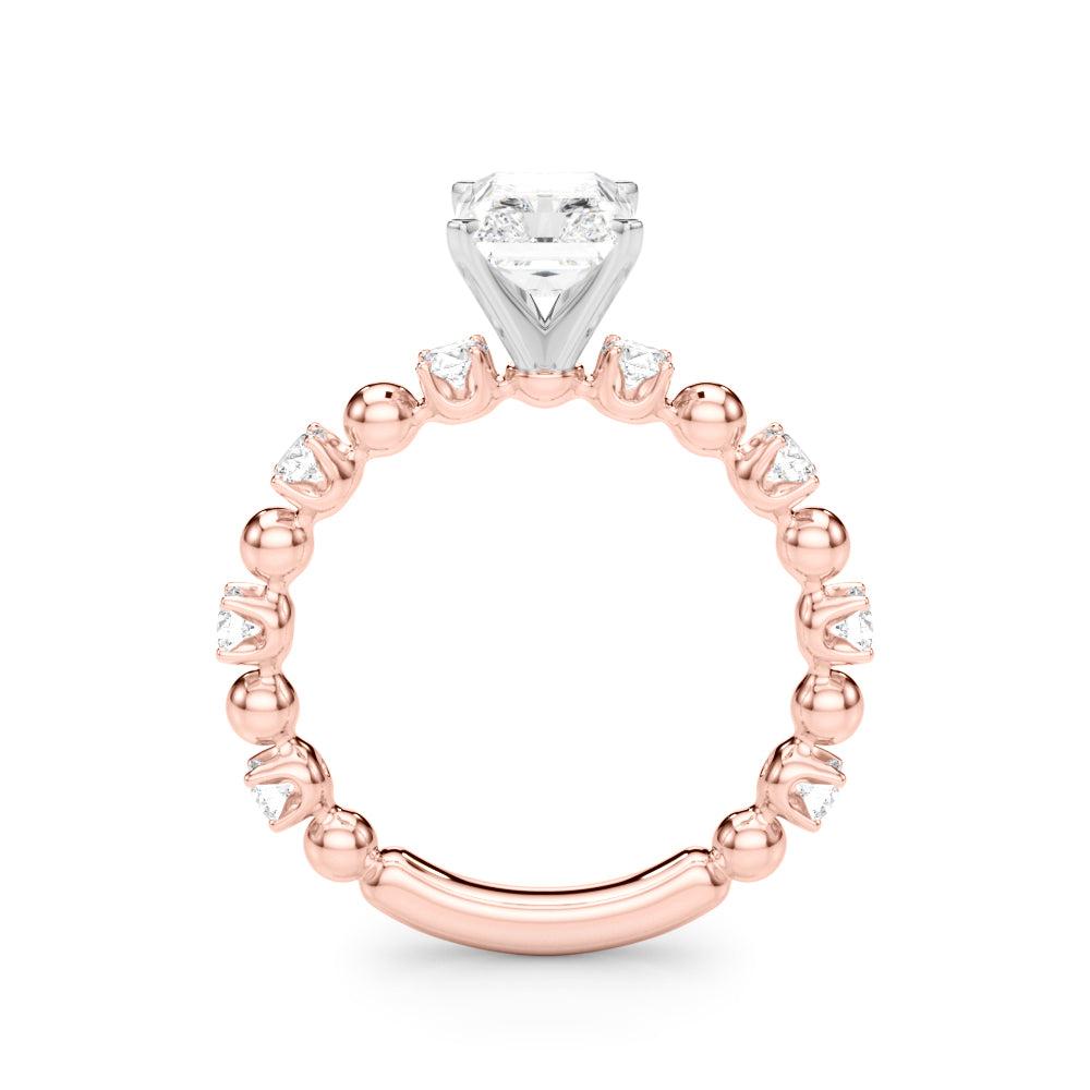 Radiant 2.00 Carat Lab Diamond Engagement Ring in 14K Gold — IGI Certified