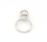 Tiffany & Co. 925 Silver 12mm HardWear Ball Ring Sz. 5.5