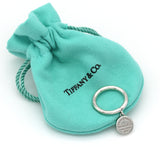 Tiffany Co Sterling Silver Return To Tiffany Dangle Round Charm Ring