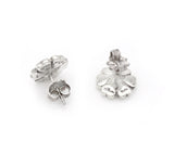 Tiffany & Co. Paloma Picasso Sterling Silver Crown of Hearts Stud Earrings