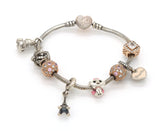 Pandora Jewelry | Pandora Bracelet with Multiple Charms 925 Silver