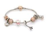 Pandora Jewelry | Pandora Bracelet with Multiple Charms 925 Silver