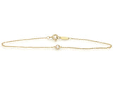 Tiffany & Co Elsa Peretti Diamonds by the Yard Single Diamond Bracelet 18k Yellow Gold