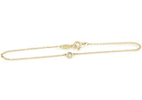 Tiffany & Co Elsa Peretti Diamonds by the Yard Single Diamond Bracelet 18k Yellow Gold