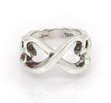 Tiffany & Co. Paloma Picasso Double Loving Heart Ring - Size 5.5