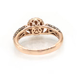 LEVIAN Chocolate Diamonds Solitaire Ring set in 14K Strawberry Gold