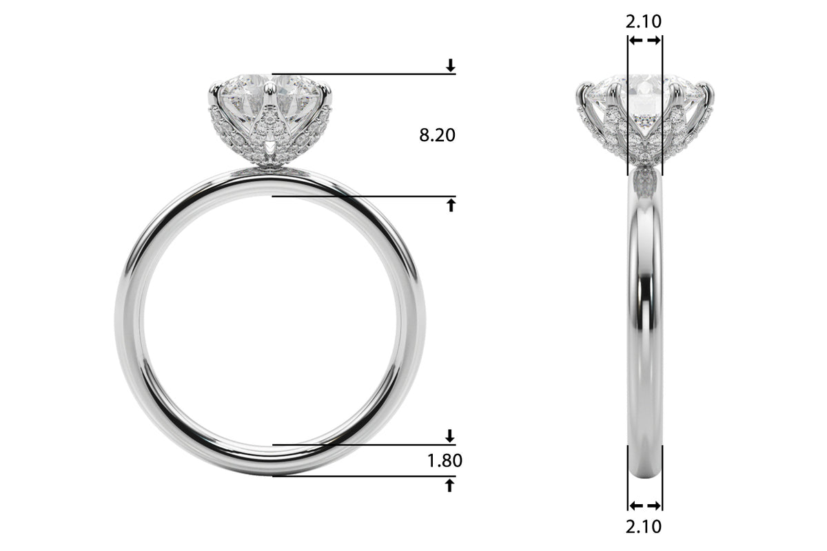 Ring dimensions diagram