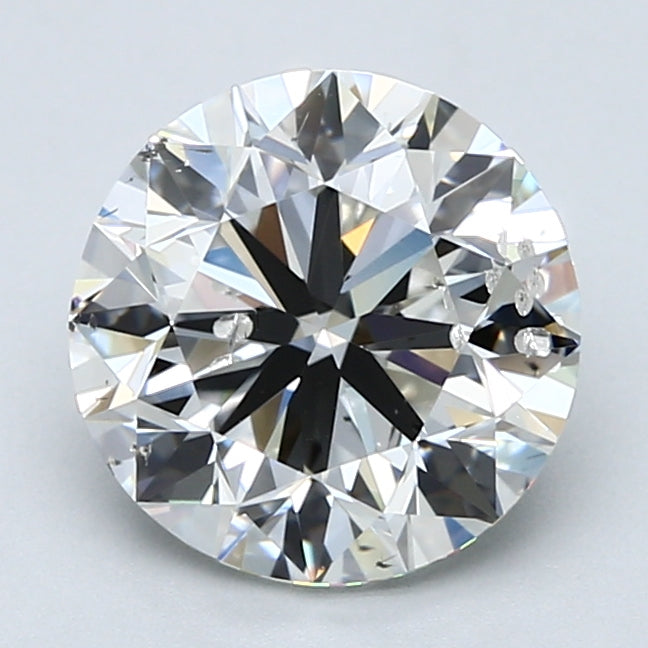 3.01 Carat Round Natural Diamond