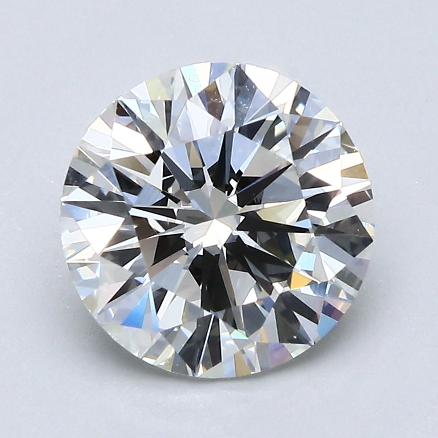 2.52 Carat Round Natural Diamond