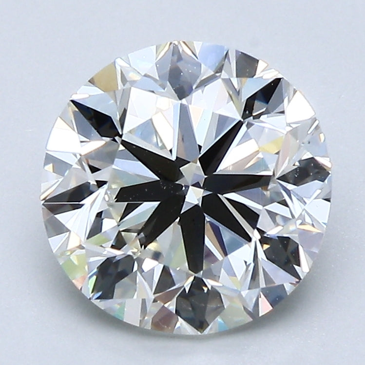 2.50 Carat Round Natural Diamond
