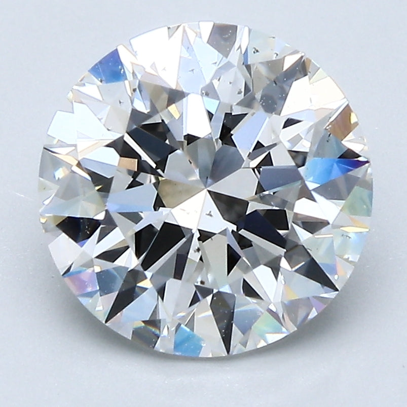 3.04 Carat Round Natural Diamond
