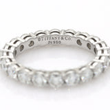 TIFFANY & CO. 1.80 Diamond Ring Embrace Forever ETERNITY SHARED WEDDING BAND 5