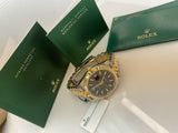 Rolex Datejust 41 Yellow Gold/Steel Black Index Dial Jubilee Bracelet 126333 - simonbjewels.co