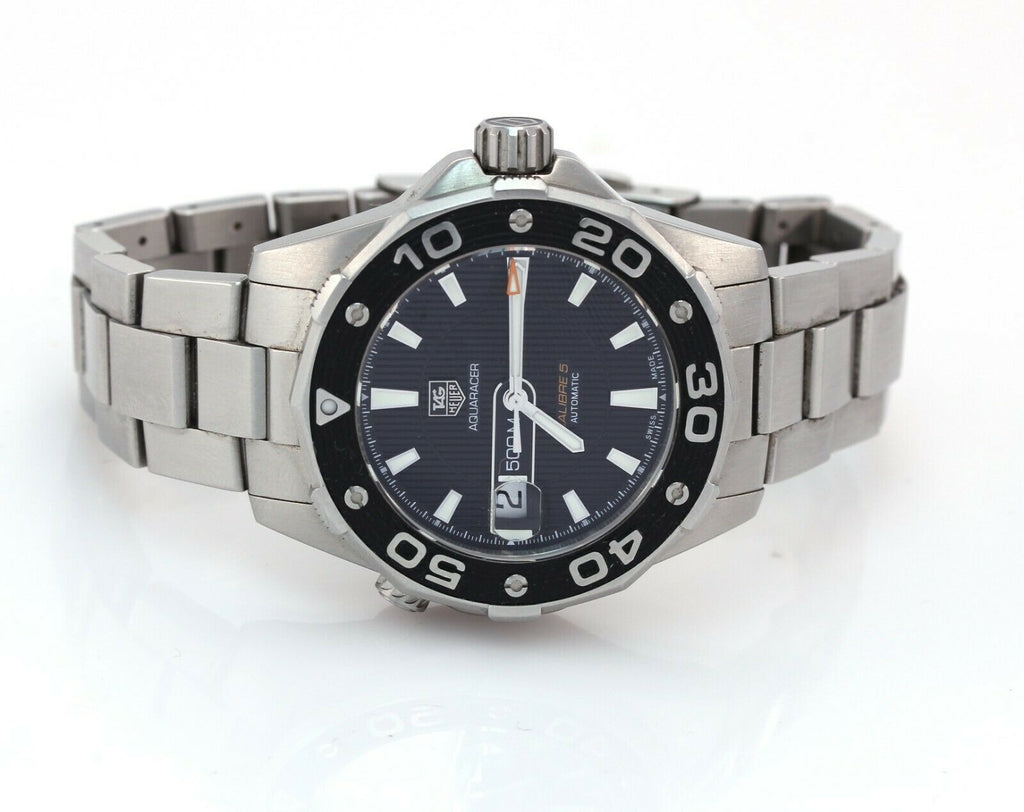 TAG Heuer Aquaracer Calibre 5 WAJ2110 BA0870 Automatic SS