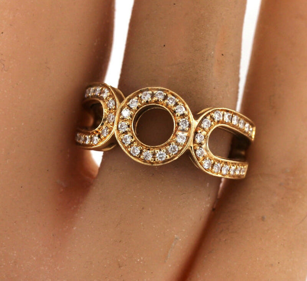 Di Modolo 18K Yellow Gold Diamond Ring .35CT. Made In Italy - simonbjewels.co
