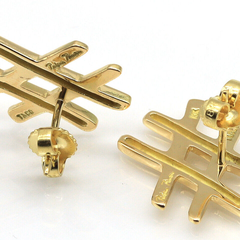 Tiffany & Co Vintage Iconic Paloma Picasso Cross Earrings