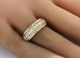 JOSE HESS 1.75 Carat Diamond 18k Yellow Gold Band Ring Retail: $4,000 - simonbjewels.co