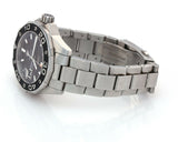 TAG Heuer Aquaracer Calibre 5 WAJ2110 BA0870 Automatic SS Date 500m Black 16.5cm - simonbjewels.co