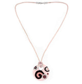 ROBERTO COIN Enamel Diamond Pendant Necklace in 18K White Gold - 16'' - simonbjewels.co