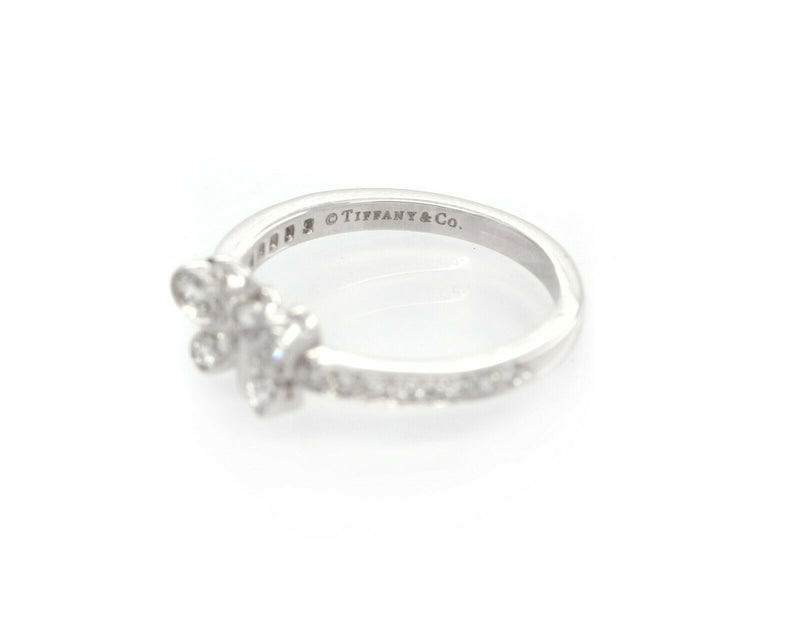 Tiffany & Co. Enchant Butterfly Platinum Diamond Ring Size: 5 Sizable - simonbjewels.co