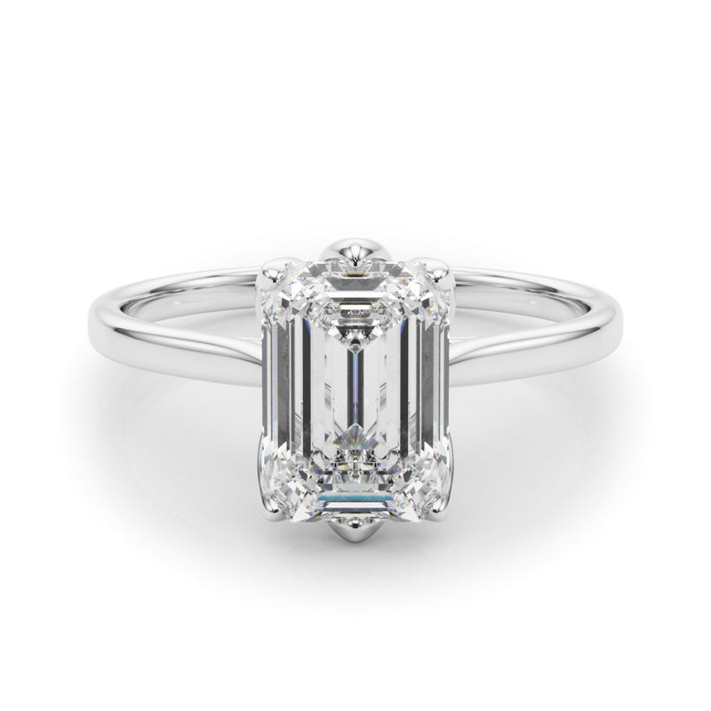 Emerald Cut Engagement Rings – Solid Gold Diamonds
