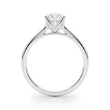 1.00ct Round cut 4-Prong Solitaire Trellis Diamond Engagement Ring Setting In 14k Gold - simonbjewels.co