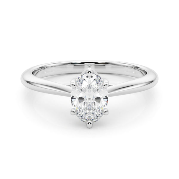 1.00ct Marquise cut 6-Prong Solitaire Trellis Diamond Engagement Ring Setting In 14k Gold - simonbjewels.co