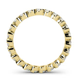 1.00 Carat Round Diamond Eternity Wedding Band Anniversary Ring set in 14k Gold - simonbjewels.co