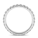 0.65 Carat Round Diamond Eternity Wedding Band Anniversary Ring 14k Gold