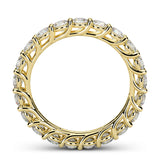 2.20 Ctw Round Diamond Eternity Wedding Band Anniversary Ring set in 14k Gold - simonbjewels.co