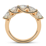 2.50 Carat Round Diamond Eternity Wedding Band Anniversary Ring 14k Yellow Gold - simonbjewels.co