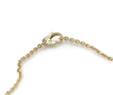 Cartier 18k Gold Love Knot Station Chain Link Necklace 16'' - Rare! - simonbjewels.co