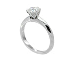 TIFFANY & CO. 0.70CT Solitaire 950 Platinum Engagement Ring - simonbjewels.co