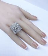 Art Deco European Cut 5.20 CT. Diamond Ring Vintage Antique designer Solitaire - simonbjewels.co