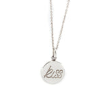 Tiffany & Co. Paloma Picasso Kiss Pendant Necklace, Sterling Sliver 925, 16" - simonbjewels.co